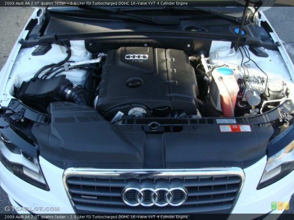 2.0 Liter FSI Turbocharged DOHC 16-Valve VVT 4 Cylinder Engine for the 2009 Audi A4 #56947942