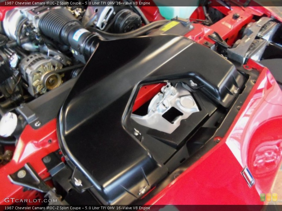 5.0 Liter TPI OHV 16-Valve V8 Engine for the 1987 Chevrolet Camaro #56948462