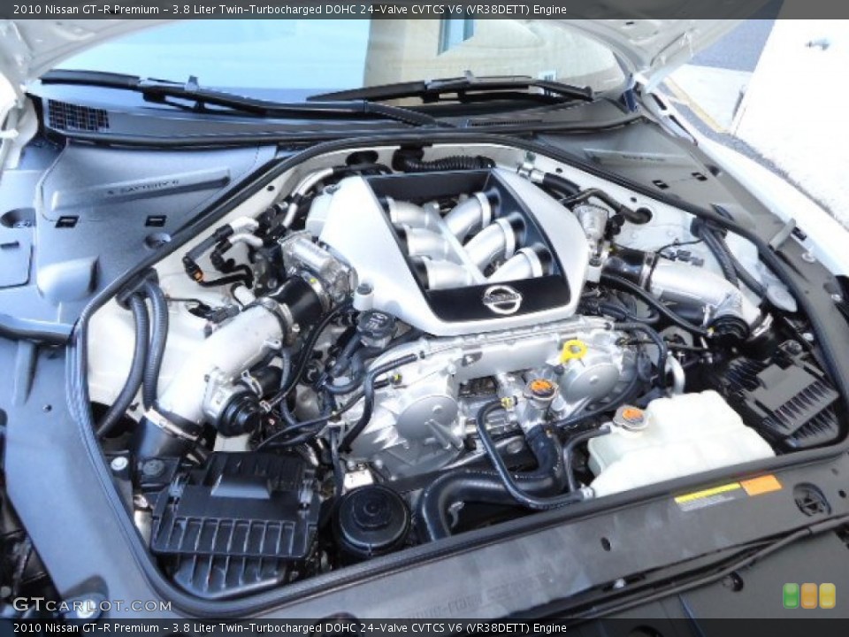 3.8 Liter Twin-Turbocharged DOHC 24-Valve CVTCS V6 (VR38DETT) Engine for the 2010 Nissan GT-R #56959895