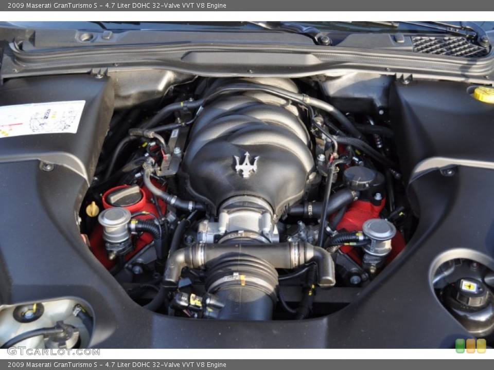 4.7 Liter DOHC 32-Valve VVT V8 Engine for the 2009 Maserati GranTurismo #56960087
