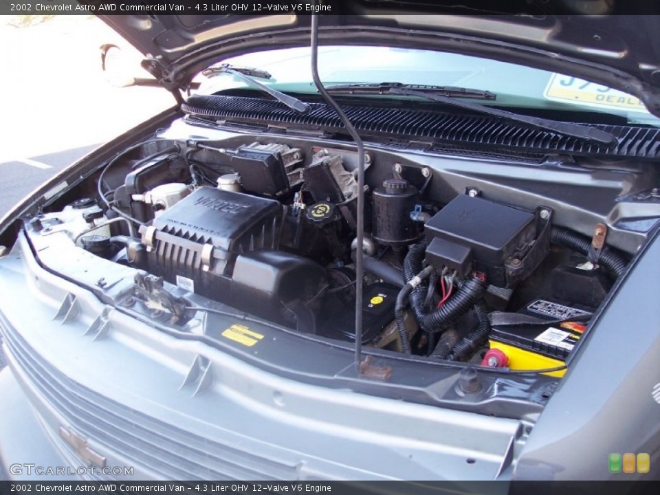 4.3 Liter OHV 12-Valve V6 Engine for the 2002 Chevrolet Astro #56967842