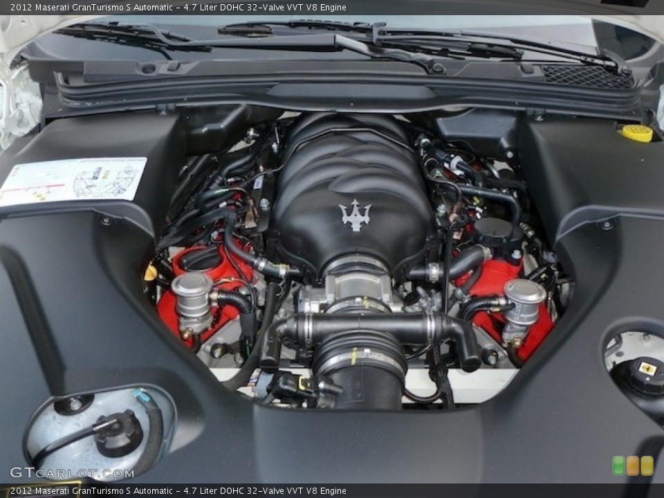 4.7 Liter DOHC 32-Valve VVT V8 Engine for the 2012 Maserati GranTurismo #56968070
