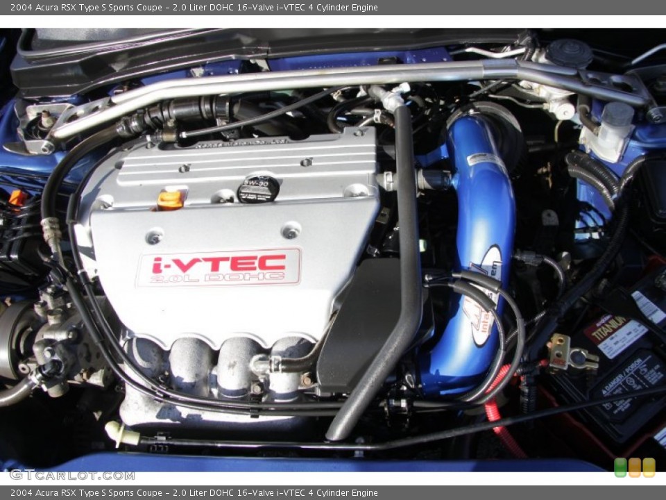 2.0 Liter DOHC 16-Valve i-VTEC 4 Cylinder Engine for the 2004 Acura RSX #56997470