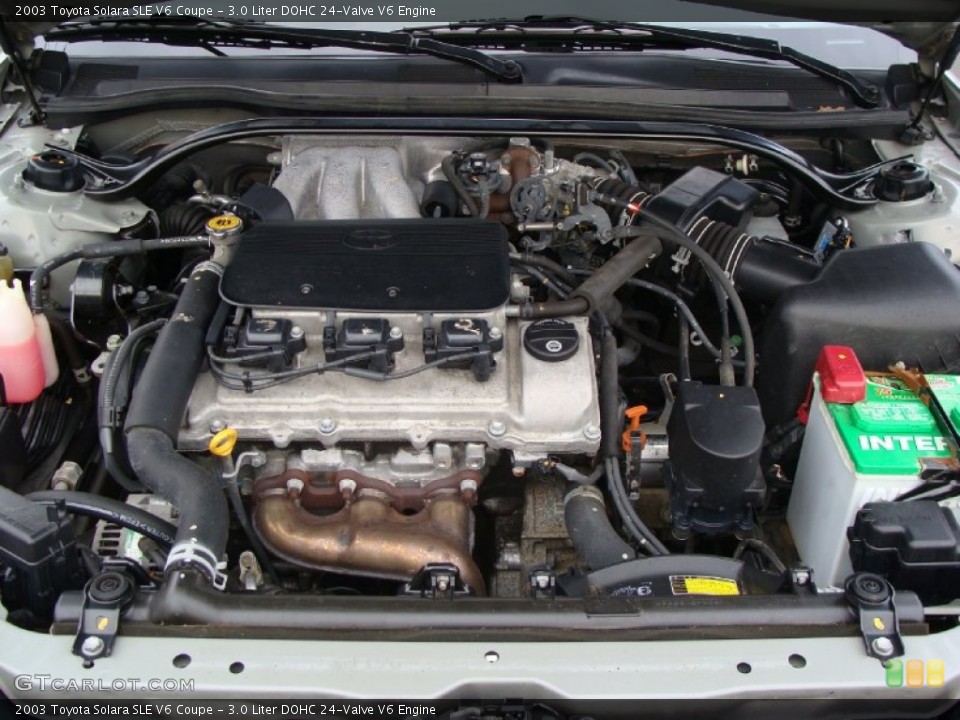 3.0 Liter DOHC 24-Valve V6 Engine for the 2003 Toyota Solara #57016176