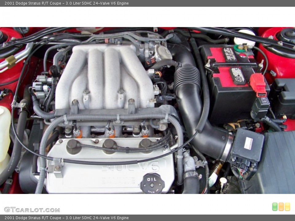 3.0 Liter SOHC 24-Valve V6 Engine for the 2001 Dodge Stratus #57021371