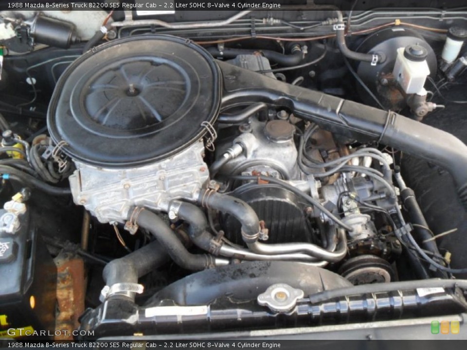 2.2 Liter SOHC 8-Valve 4 Cylinder Engine for the 1988 Mazda B-Series Truck #57022928