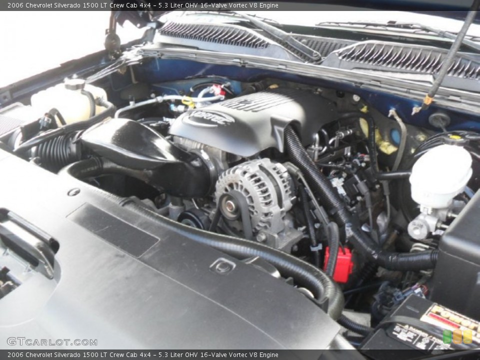 5.3 Liter OHV 16-Valve Vortec V8 Engine for the 2006 Chevrolet Silverado 1500 #57023153