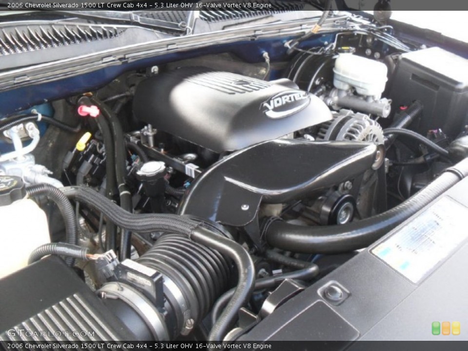 5.3 Liter OHV 16-Valve Vortec V8 Engine for the 2006 Chevrolet Silverado 1500 #57023162