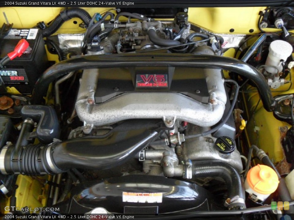 2.5 Liter DOHC 24-Valve V6 Engine for the 2004 Suzuki Grand Vitara #57027899