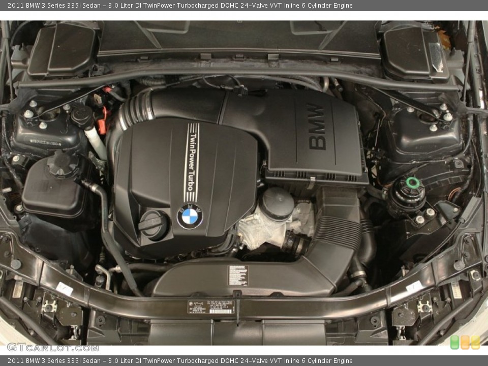 3.0 Liter DI TwinPower Turbocharged DOHC 24-Valve VVT Inline 6 Cylinder Engine for the 2011 BMW 3 Series #57030711