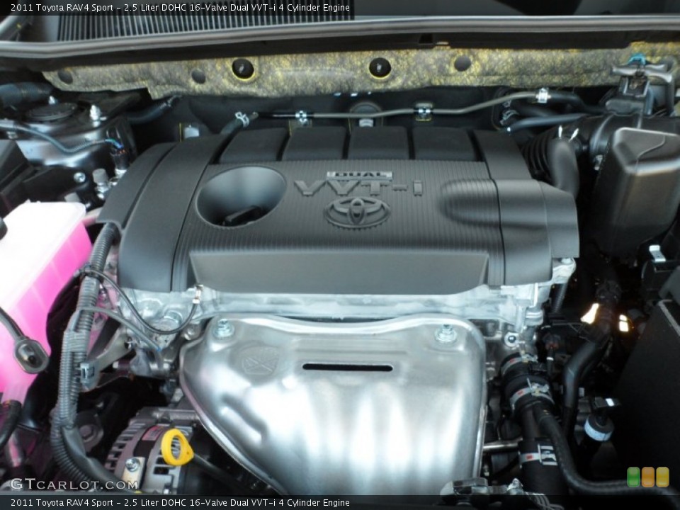 2.5 Liter DOHC 16-Valve Dual VVT-i 4 Cylinder Engine for the 2011 Toyota RAV4 #57032102