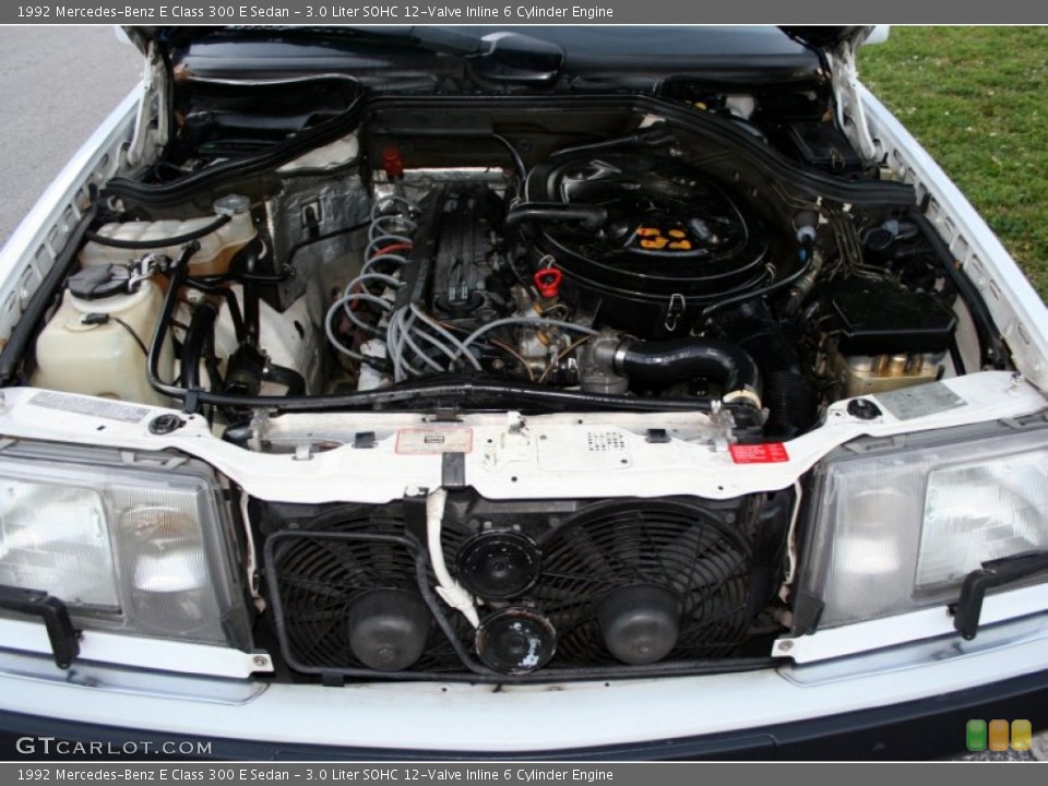 3.0 Liter SOHC 12-Valve Inline 6 Cylinder Engine for the 1992 Mercedes-Benz E Class #57032738