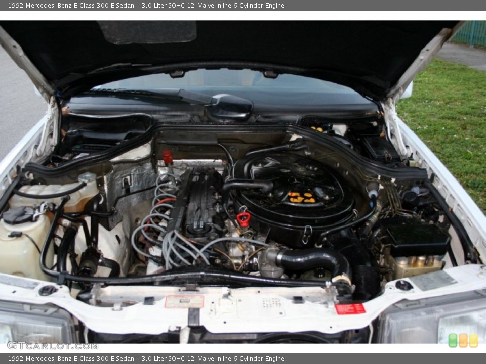 3.0 Liter SOHC 12-Valve Inline 6 Cylinder Engine for the 1992 Mercedes-Benz E Class #57032744