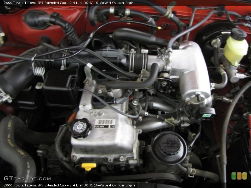 2.4 Liter DOHC 16-Valve 4 Cylinder Engine for the 2000 Toyota Tacoma #57039848