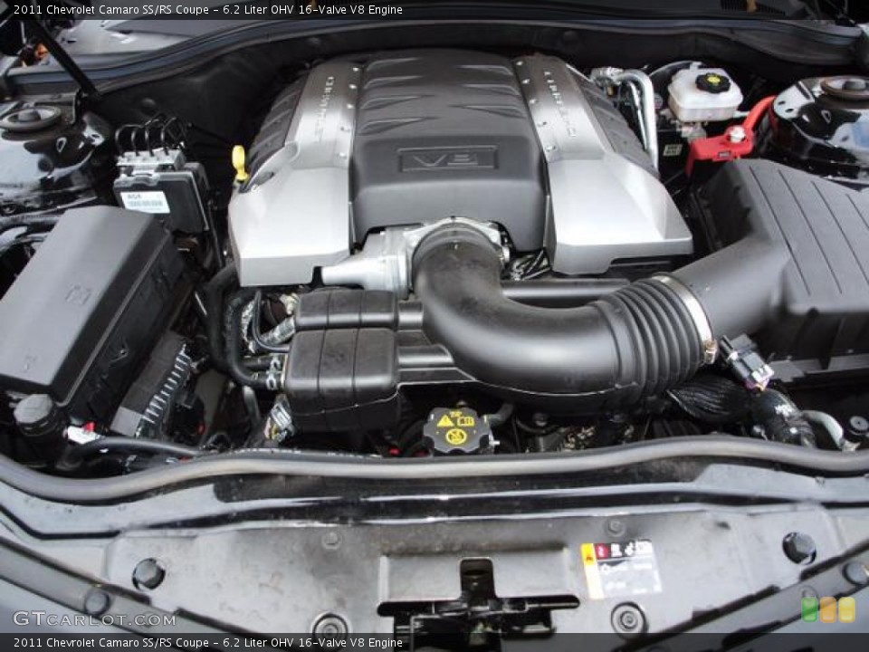 6.2 Liter OHV 16-Valve V8 Engine for the 2011 Chevrolet Camaro #57044630