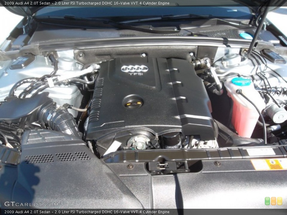 2.0 Liter FSI Turbocharged DOHC 16-Valve VVT 4 Cylinder Engine for the 2009 Audi A4 #57050366