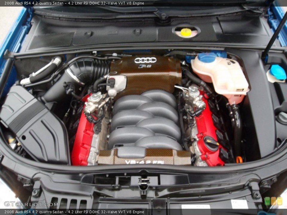 4.2 Liter FSI DOHC 32-Valve VVT V8 Engine for the 2008 Audi RS4 #57051338
