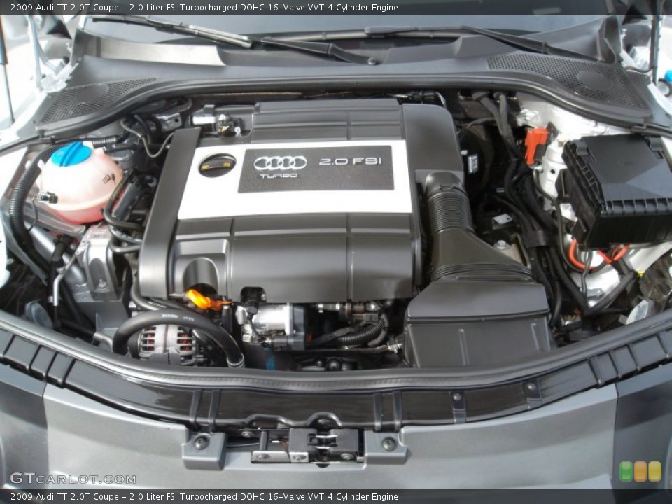 2.0 Liter FSI Turbocharged DOHC 16-Valve VVT 4 Cylinder Engine for the 2009 Audi TT #57051881