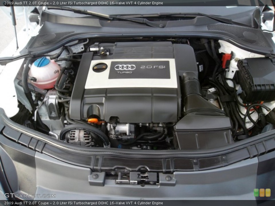 2.0 Liter FSI Turbocharged DOHC 16-Valve VVT 4 Cylinder Engine for the 2009 Audi TT #57052157