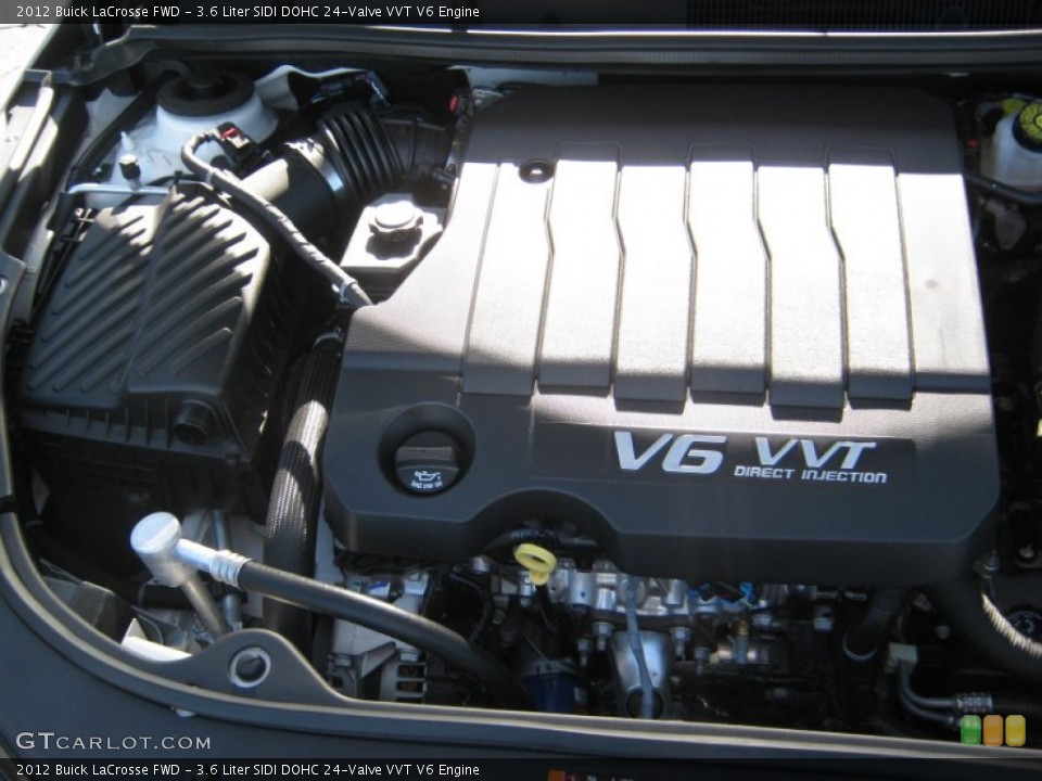 3.6 Liter SIDI DOHC 24-Valve VVT V6 Engine for the 2012 Buick LaCrosse #57053984
