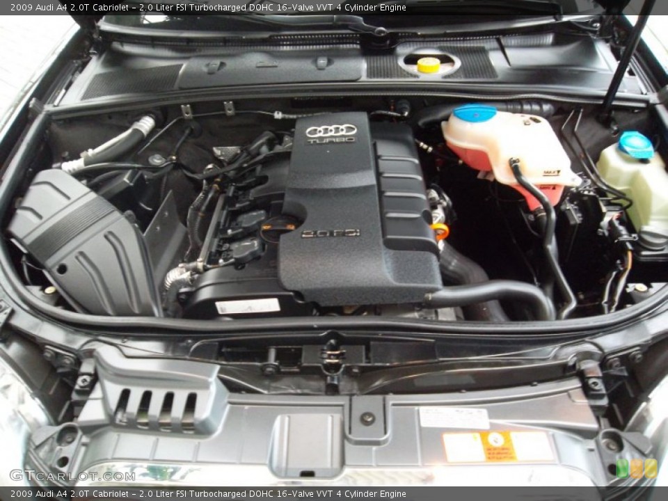 2.0 Liter FSI Turbocharged DOHC 16-Valve VVT 4 Cylinder Engine for the 2009 Audi A4 #57054377