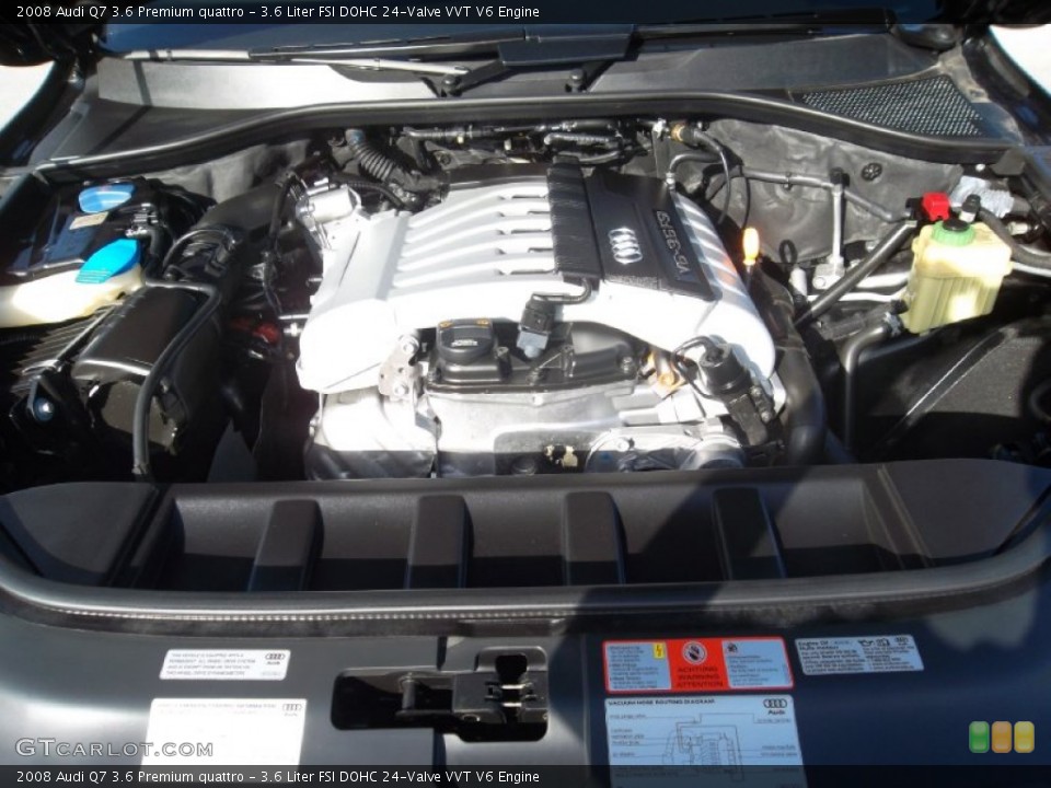 3.6 Liter FSI DOHC 24-Valve VVT V6 Engine for the 2008 Audi Q7 #57055628