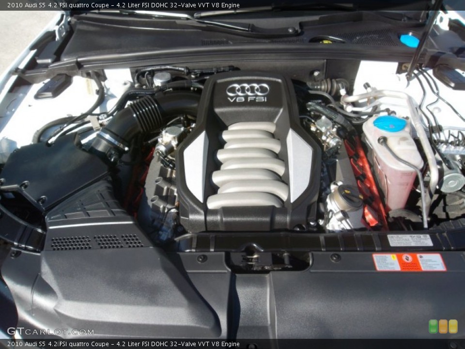 4.2 Liter FSI DOHC 32-Valve VVT V8 Engine for the 2010 Audi S5 #57055910