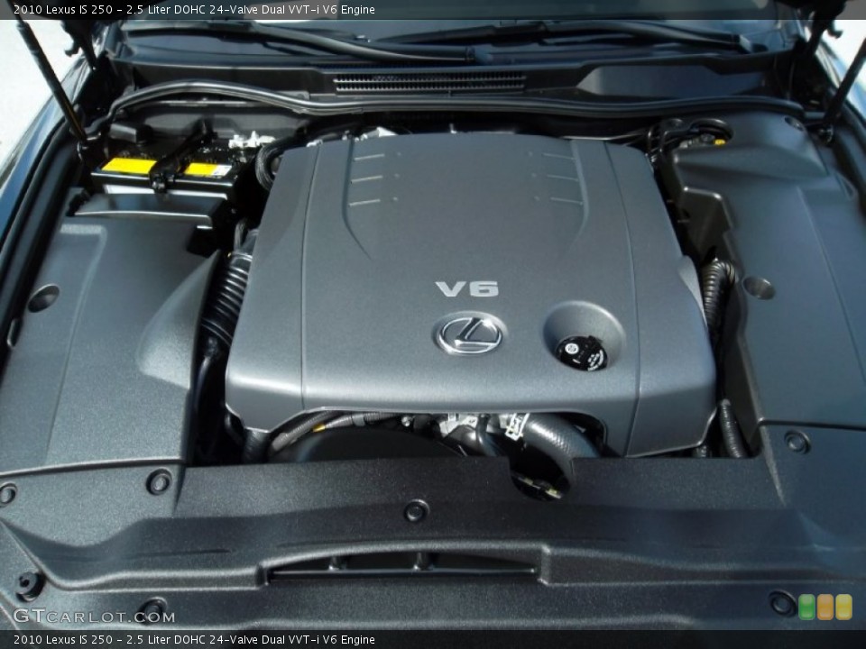 2.5 Liter DOHC 24-Valve Dual VVT-i V6 Engine for the 2010 Lexus IS #57057482