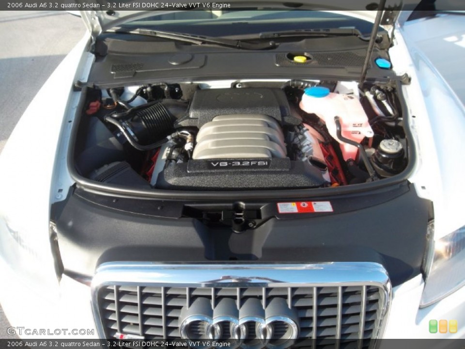 3.2 Liter FSI DOHC 24-Valve VVT V6 Engine for the 2006 Audi A6 #57060125