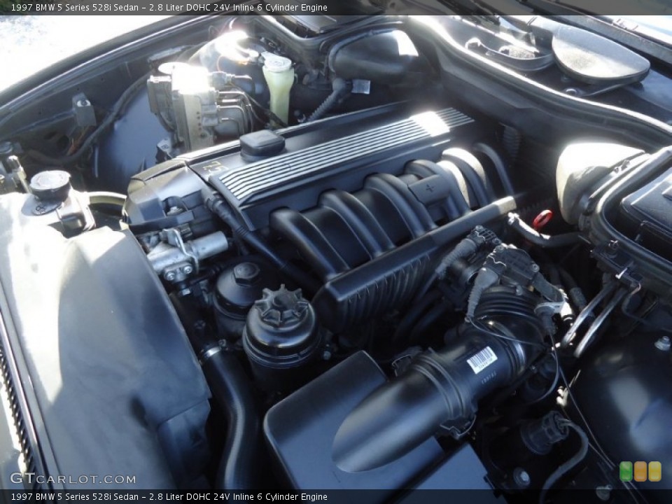 2.8 Liter DOHC 24V Inline 6 Cylinder Engine for the 1997 BMW 5 Series #57075689
