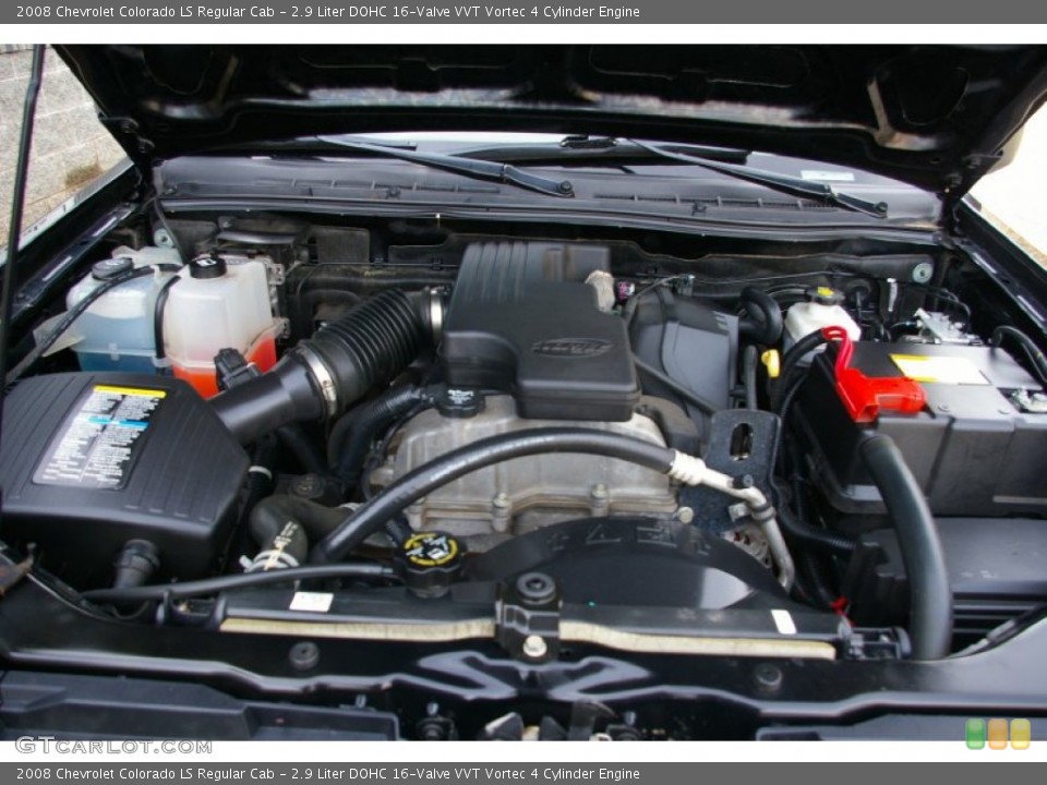 2.9 Liter DOHC 16-Valve VVT Vortec 4 Cylinder Engine for the 2008 Chevrolet Colorado #57080132