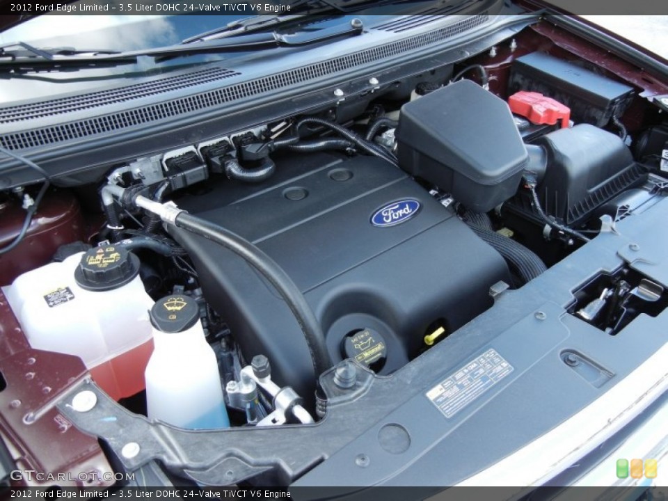 3.5 Liter DOHC 24-Valve TiVCT V6 Engine for the 2012 Ford Edge #57092237