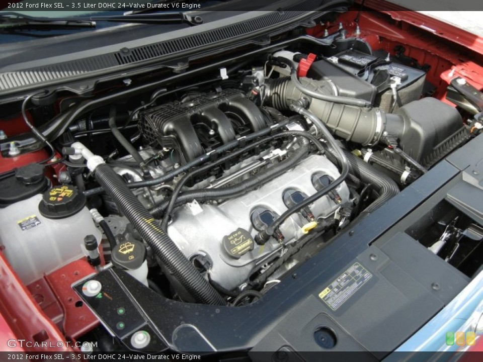 3.5 Liter DOHC 24-Valve Duratec V6 Engine for the 2012 Ford Flex #57092324