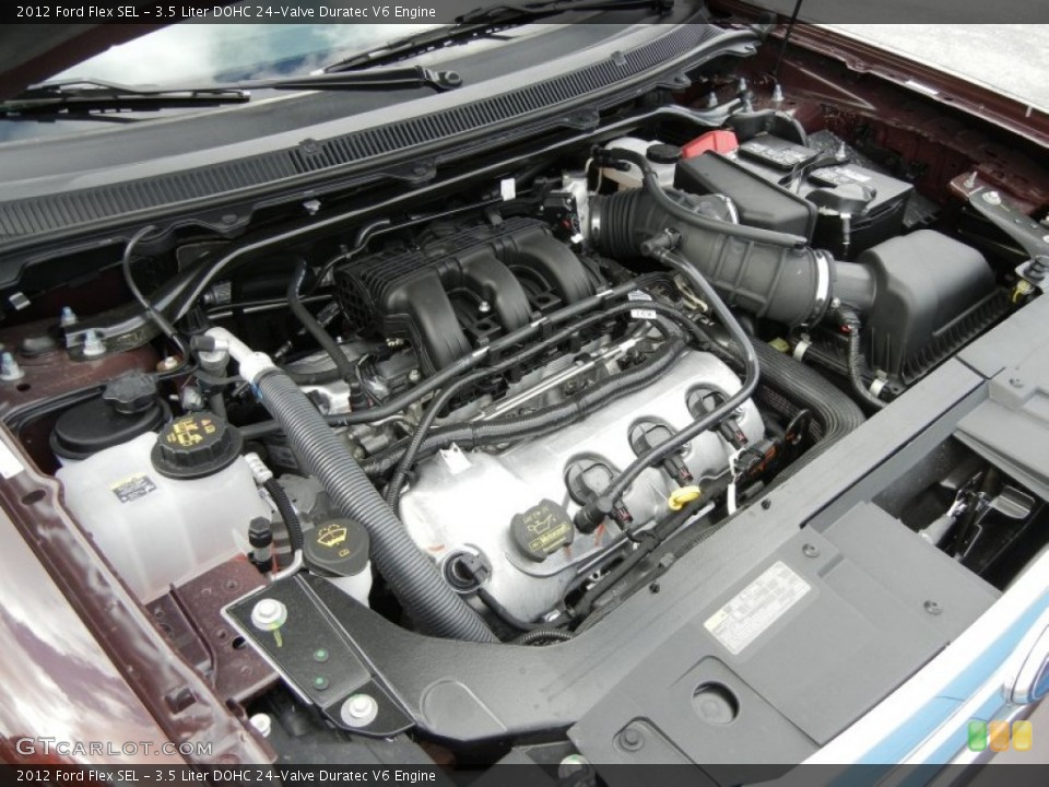 3.5 Liter DOHC 24-Valve Duratec V6 Engine for the 2012 Ford Flex #57092363