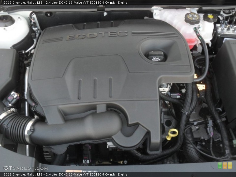 2.4 Liter DOHC 16-Valve VVT ECOTEC 4 Cylinder Engine for the 2012 Chevrolet Malibu #57099448
