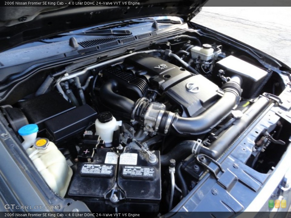 4.0 Liter DOHC 24-Valve VVT V6 Engine for the 2006 Nissan Frontier #57100648