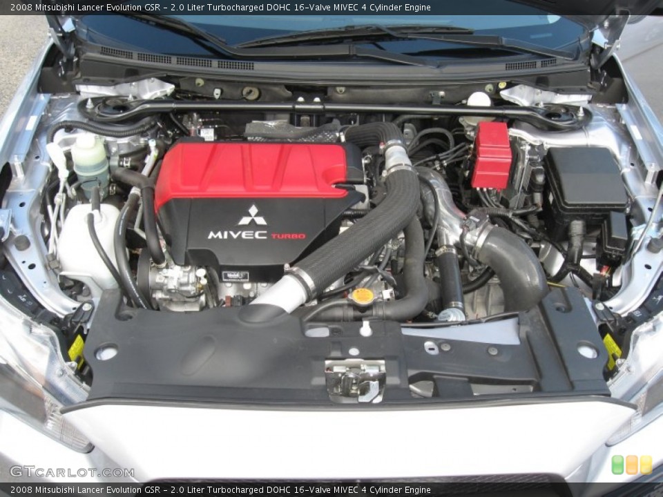 2.0 Liter Turbocharged DOHC 16-Valve MIVEC 4 Cylinder Engine for the 2008 Mitsubishi Lancer Evolution #57116251
