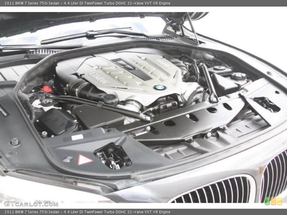 4.4 Liter DI TwinPower Turbo DOHC 32-Valve VVT V8 Engine for the 2011 BMW 7 Series #57123352