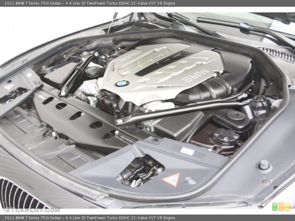 4.4 Liter DI TwinPower Turbo DOHC 32-Valve VVT V8 Engine for the 2011 BMW 7 Series #57123358