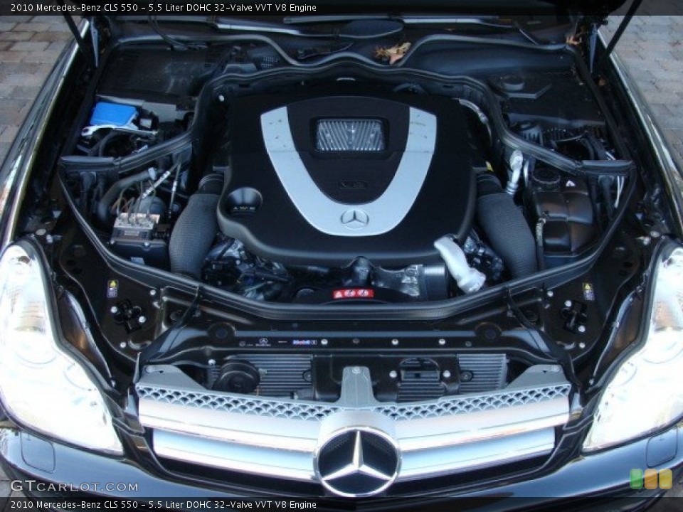 5.5 Liter DOHC 32-Valve VVT V8 Engine for the 2010 Mercedes-Benz CLS #57124398