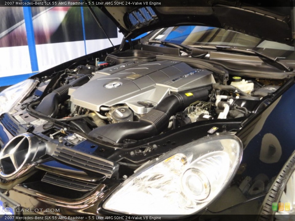 5.5 Liter AMG SOHC 24-Valve V8 Engine for the 2007 Mercedes-Benz SLK #57127407