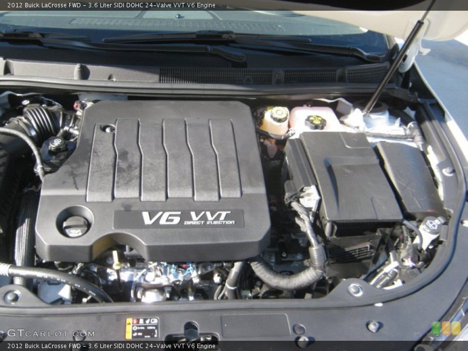 3.6 Liter SIDI DOHC 24-Valve VVT V6 Engine for the 2012 Buick LaCrosse #57129874