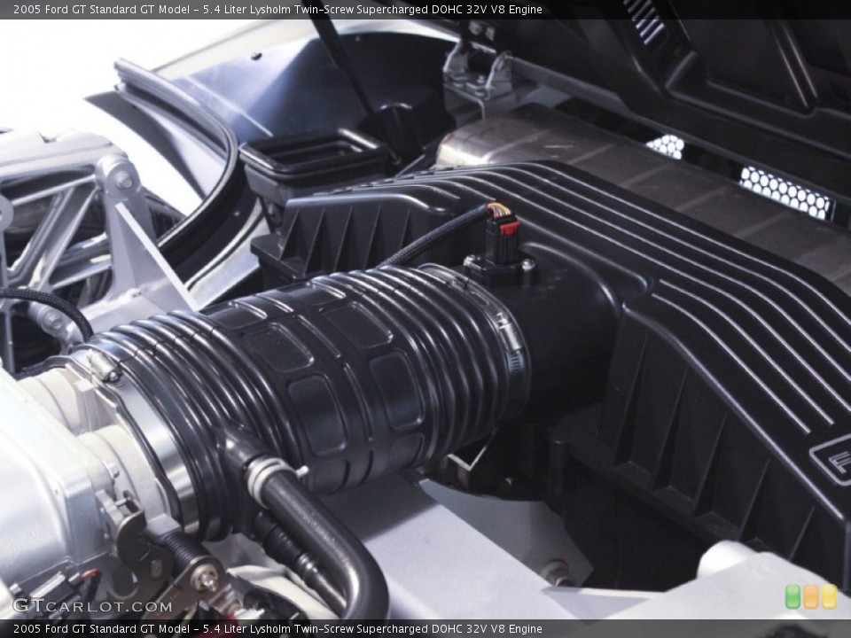 5.4 Liter Lysholm Twin-Screw Supercharged DOHC 32V V8 Engine for the 2005 Ford GT #57130573