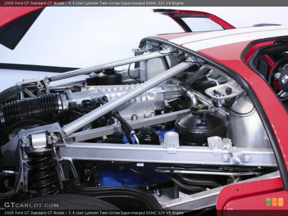 5.4 Liter Lysholm Twin-Screw Supercharged DOHC 32V V8 Engine for the 2005 Ford GT #57131329