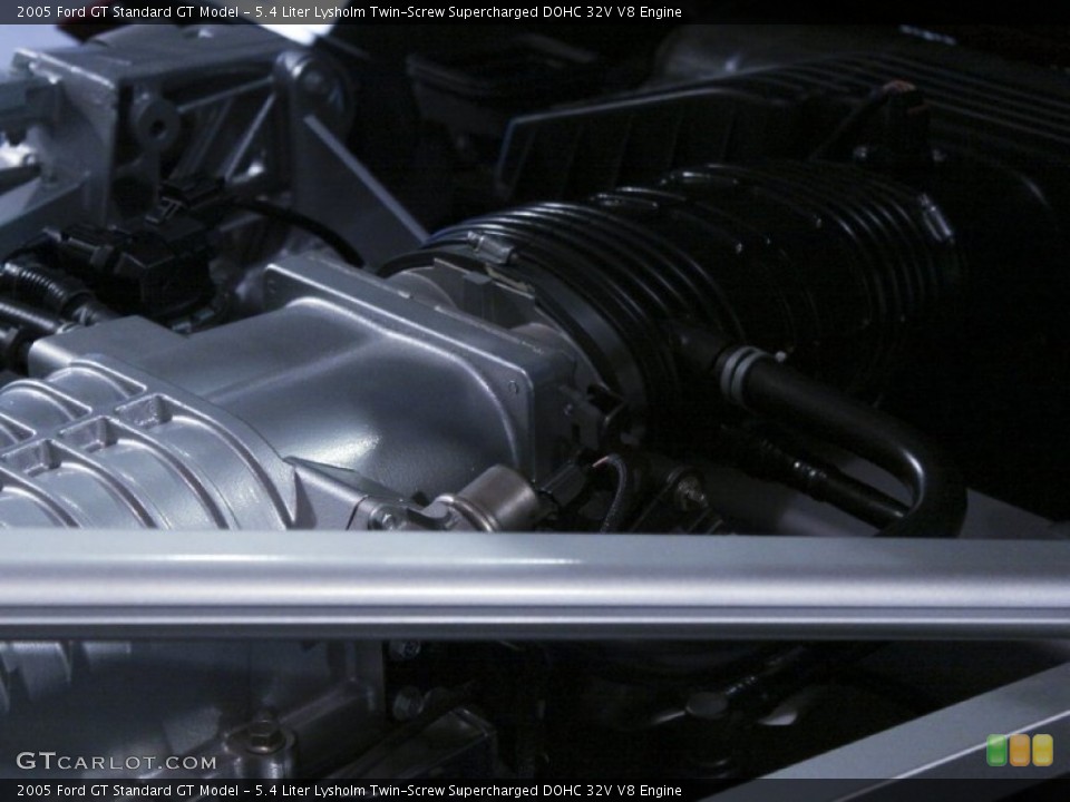5.4 Liter Lysholm Twin-Screw Supercharged DOHC 32V V8 Engine for the 2005 Ford GT #57131347