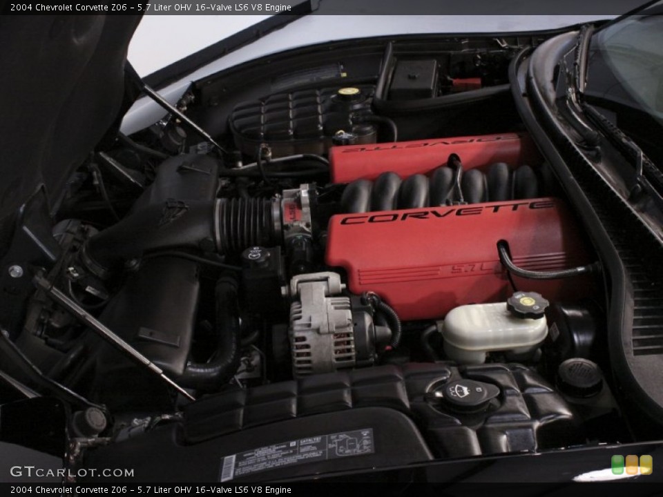 5.7 Liter OHV 16-Valve LS6 V8 Engine for the 2004 Chevrolet Corvette #57135163