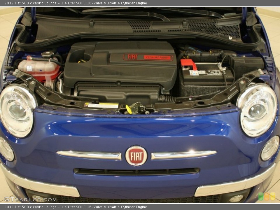 1.4 Liter SOHC 16-Valve MultiAir 4 Cylinder Engine for the 2012 Fiat 500 #57147868