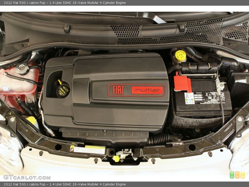 1.4 Liter SOHC 16-Valve MultiAir 4 Cylinder Engine for the 2012 Fiat 500 #57147991