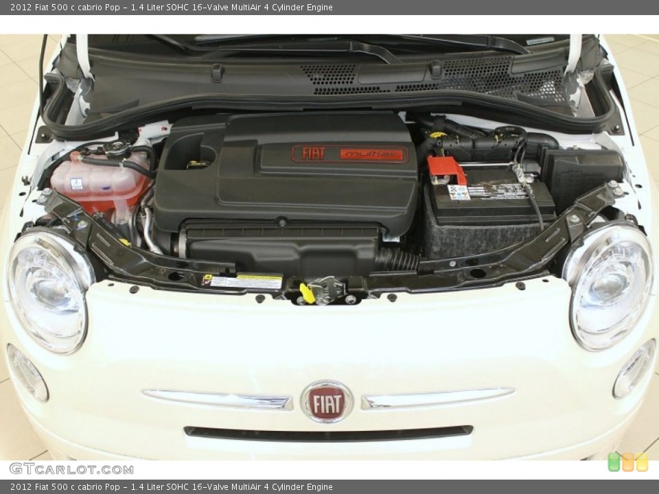 1.4 Liter SOHC 16-Valve MultiAir 4 Cylinder Engine for the 2012 Fiat 500 #57148354