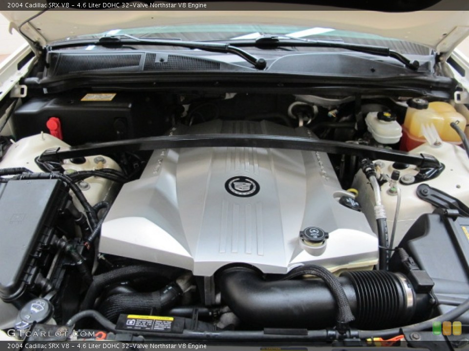 4.6 Liter DOHC 32-Valve Northstar V8 2004 Cadillac SRX Engine